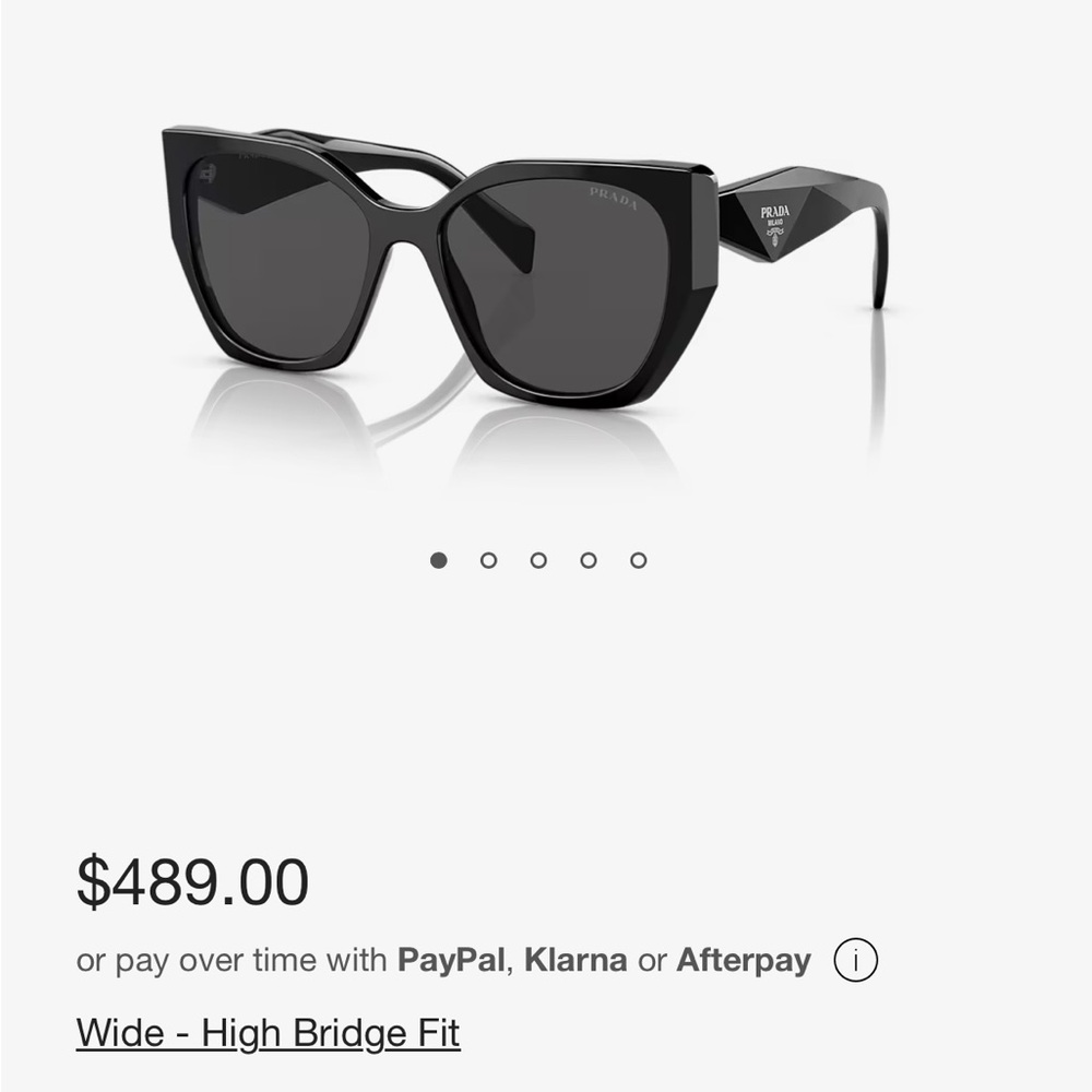 Prada  19ZS sunglasses
